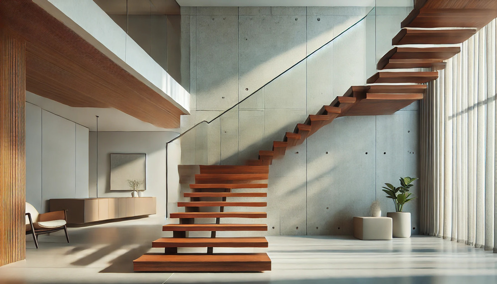 escalera flotante escalera flotante