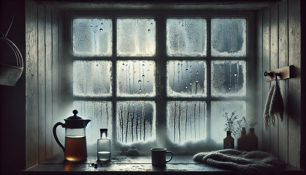 humedad alrededor de la ventana humedad alrededor de la ventana