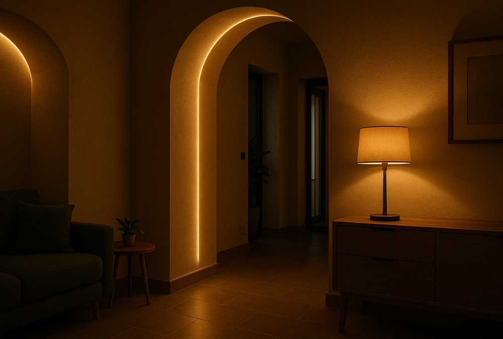 Iluminación indirecta en diseño interior