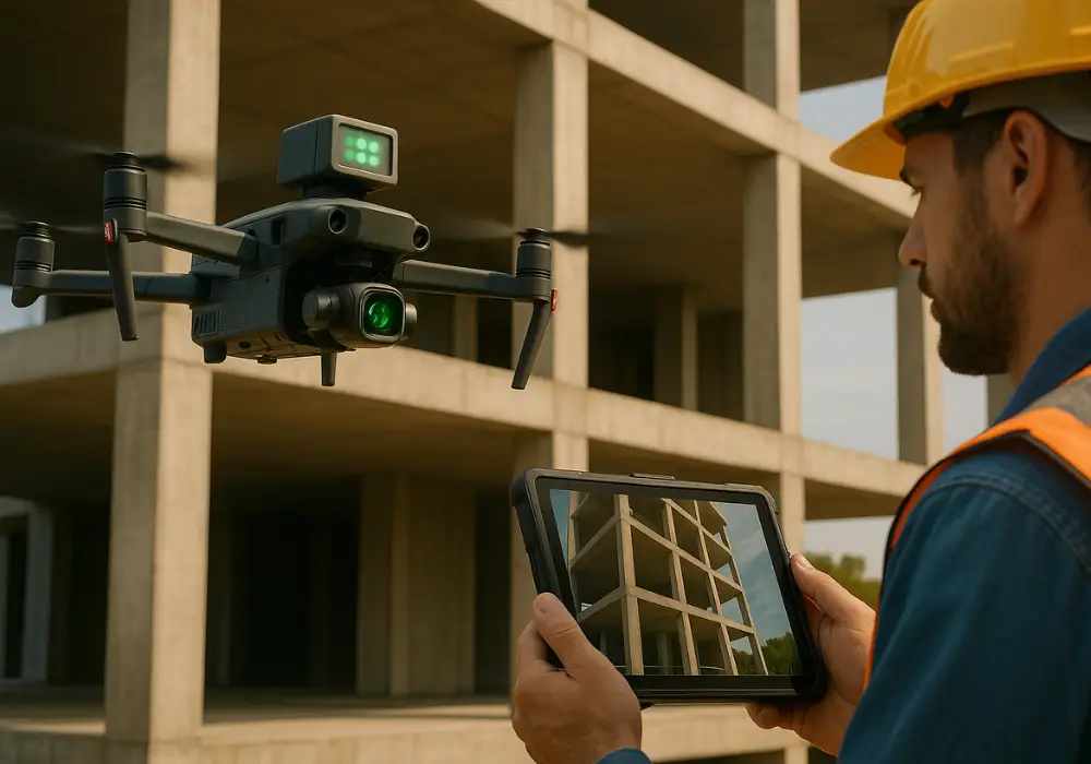 drones en construcción drones en construcción