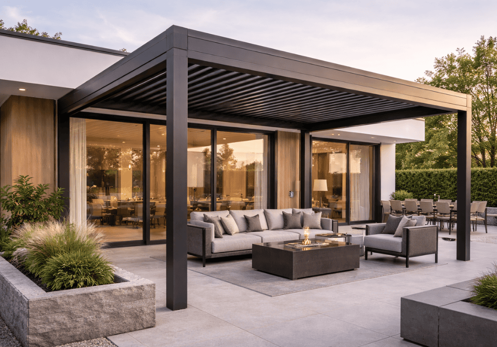 Pérgolas de aluminio