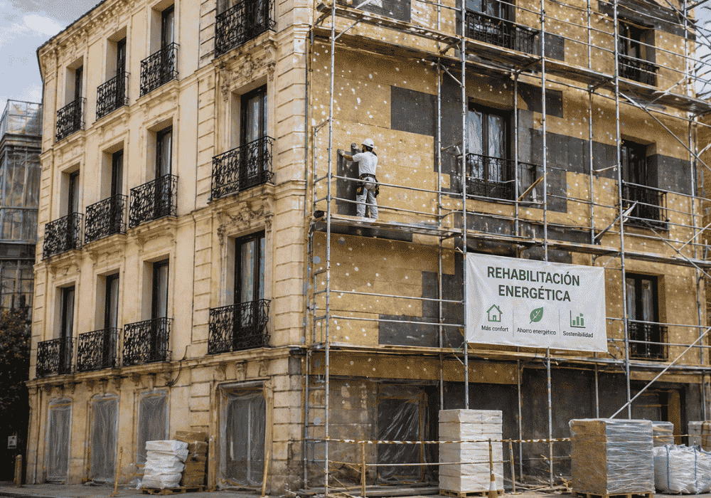 Rehabilitación energética de edificios antiguos