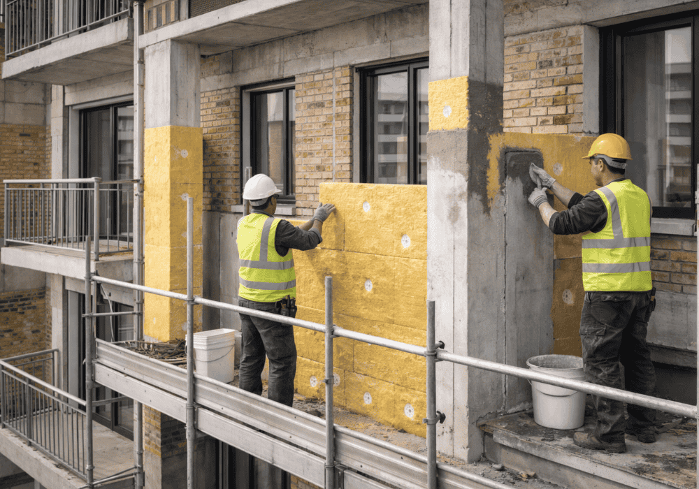 puentes térmicos en pilares