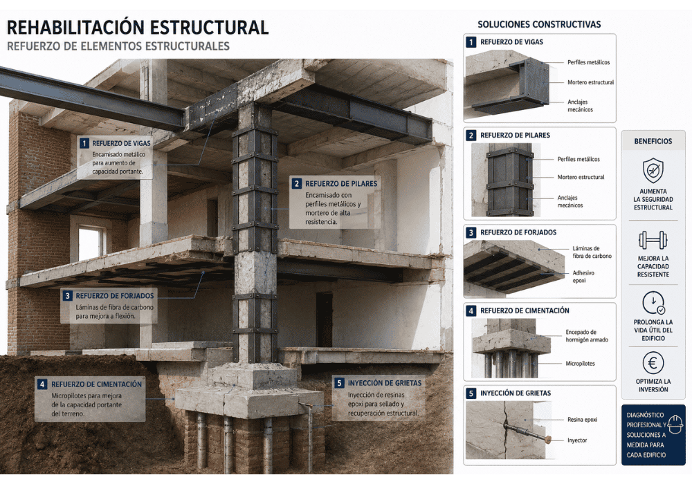rehabilitación estructural de edificios rehabilitación estructural de edificios