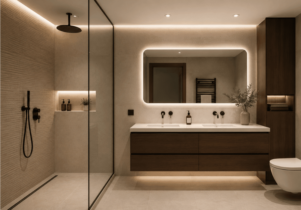 Baños de estilo moderno Baños de estilo moderno
