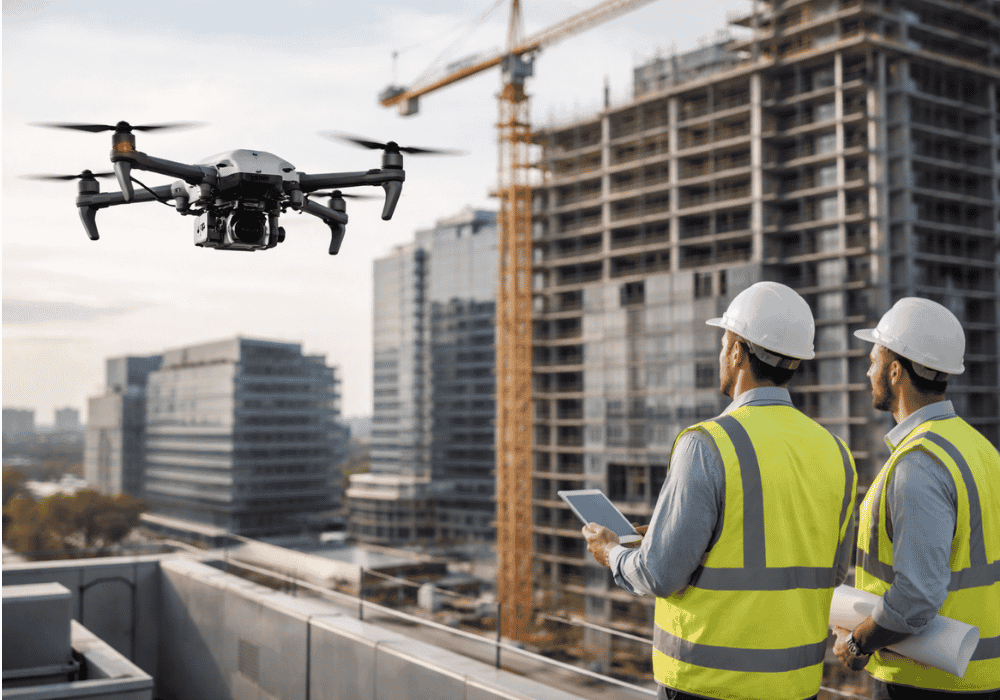 Los drones en inspección de edificios Los drones en inspección de edificios